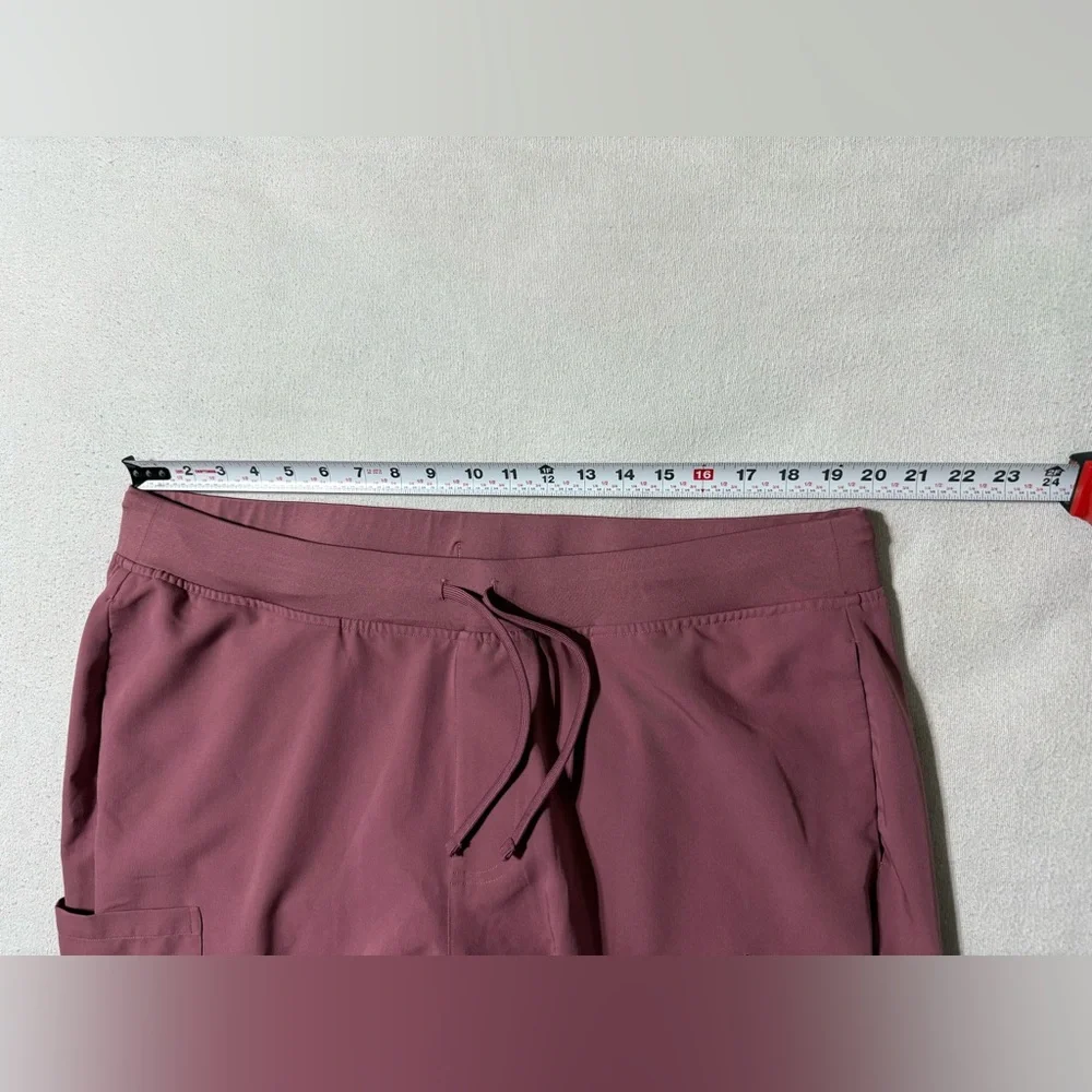 Mandala Women's Petite‎ 2XL Scrub Jogger Pants Pink